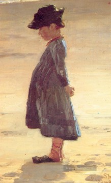 Nina de la playa 1884 Peder Severin Kroyer Ölgemälde